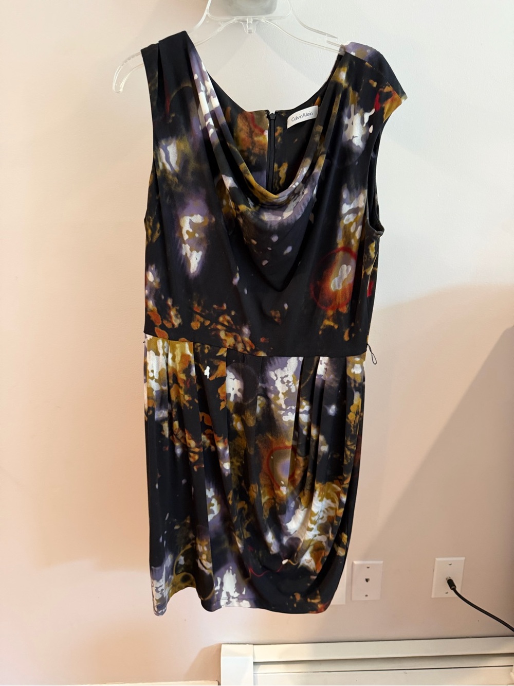 Calvin Klein Cowl Neck Dress